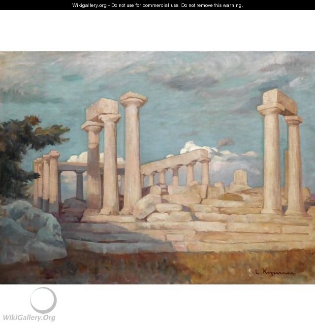 The Temple Of Aphaia, Aegina - Lykourgos Kogevinas