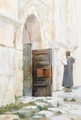 Entrance To The Virgin's Tomb, Jerusalem - Theodoros Rallis