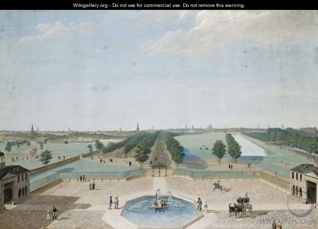 View Of St. James Park From Buckingham House - Karl-Georg Enslen