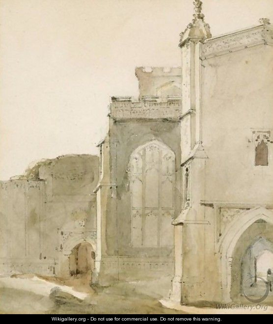East Bergholt Church From The South - John Constable