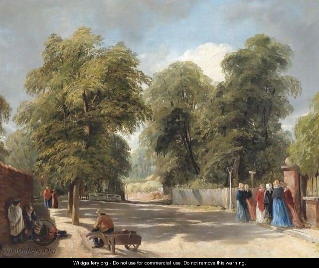 The Walk, Hampstead - John Scarlett Davis