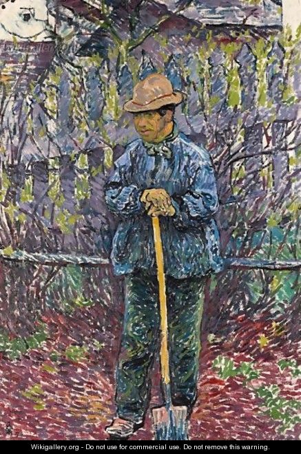 In Spring (Man With A Blade), 1910 - Giovanni Giacometti