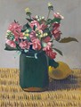 Pink Stock (Matthiola) And Lemon In A Basket, 1924 - Felix Edouard Vallotton