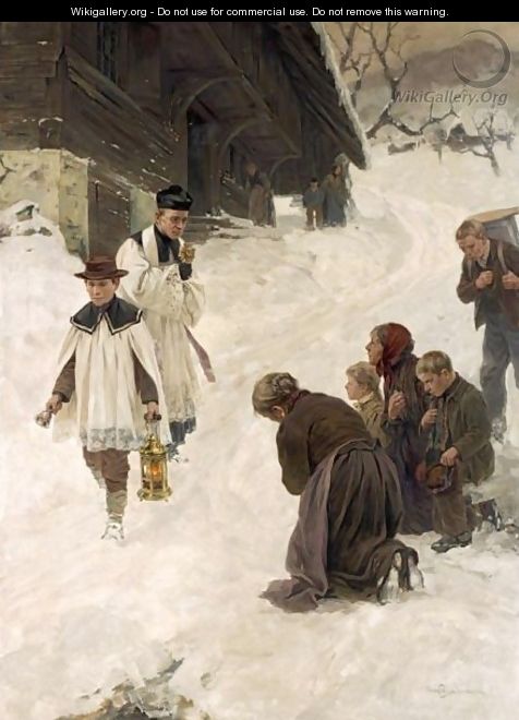 Blessing In The Village - Hans Bachmann