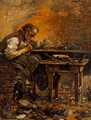 The Cobbler - Giovanni Segantini