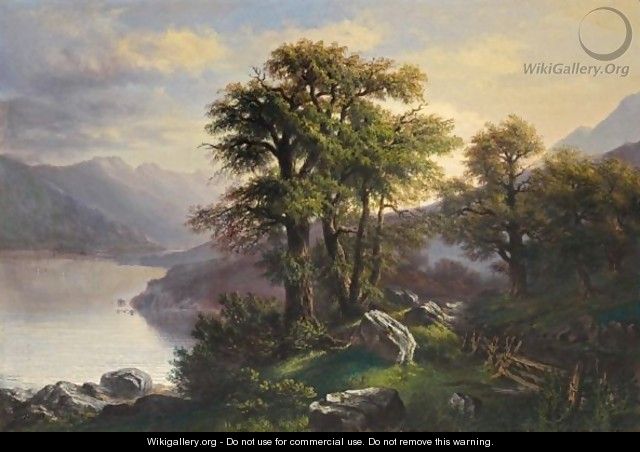 St-Gingolph Au Lac Leman St-Gingolph At Lake Of Geneva - Jules Jequier