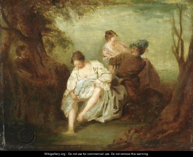 Incontro Galante - (after) Watteau, Jean Antoine