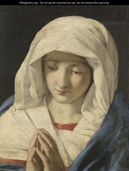 Madonna - (after) Giovanni Battista Salvi, Il Sassoferato