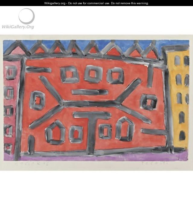 Palaste (Palace) - Paul Klee