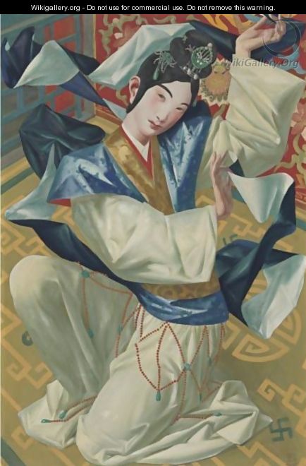 Kabuki Dancer - Alexander Evgenievich Yakovlev