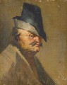 Portrait Of An Old Man, Head And Shoulders, Wearing A Hat - (after) Adriaen Jansz. Van Ostade
