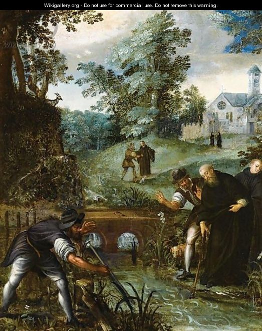 Saint Benedict Retrieving The Blade Of The Woodcutter