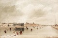 Sunderland Docks From The End Of The South Dock Looking North - John Wilson Carmichael
