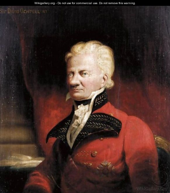 Portrait Of Sir John David Ochterlony, 1st Bt. (1758-1825) - Frederick Richard Say