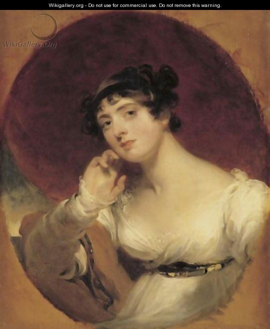 Portrait Of Mrs. George Frederick Stratton, Nee Anne D