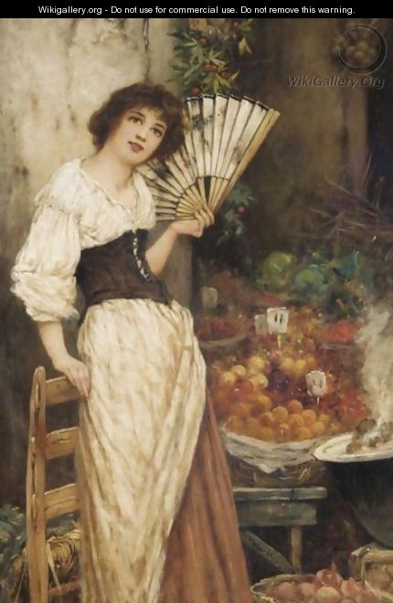 Cooling Down At The Fruit Market - Oliver Rhys