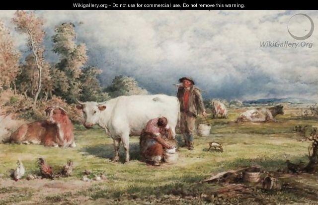 Milking Time - John Linnell