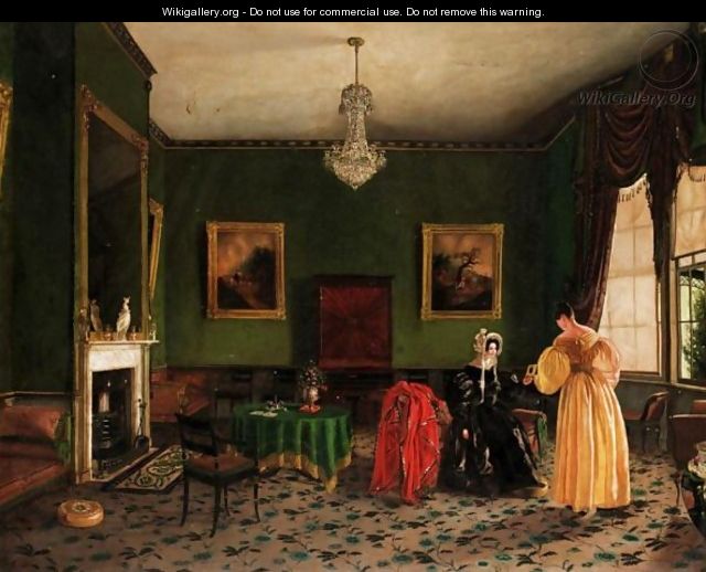 In The Drawing Room - English School