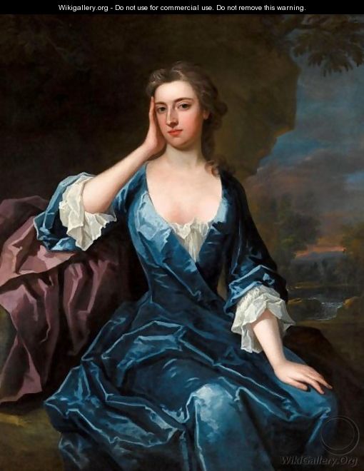 Portrait Of Frances Digby, Viscountess Scudamore (1685-1729) - Charles Jervas