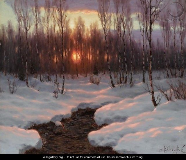 The Sunset - Ivan Fedorovich Choultse
