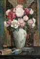 Still Life Of Flowers - Franz Roubaud