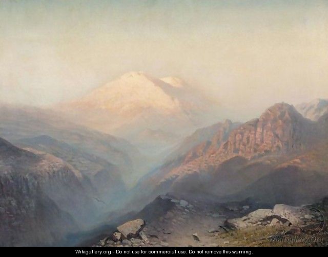 Mount Elbrus - Ilya Nikolaevich Zankovsky