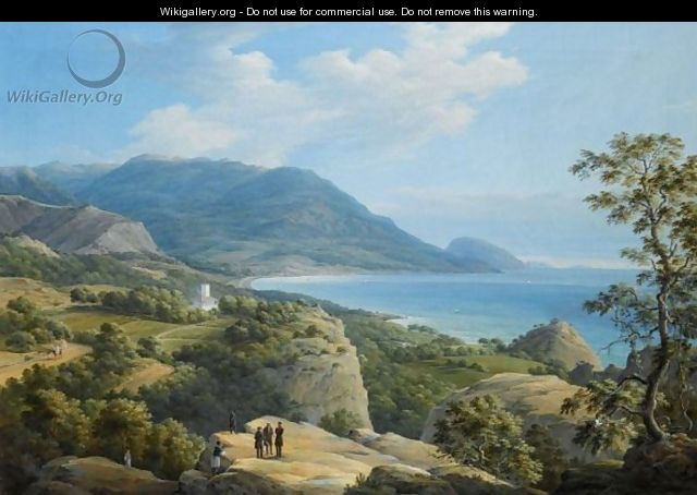 View Of Orianda On The Southern Shores Of The Crimea - Eduard Hau