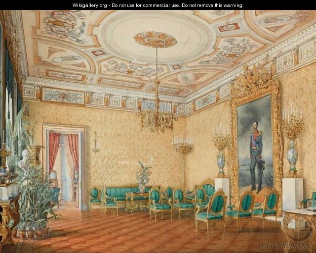 Palace Interior - Eduard Hau