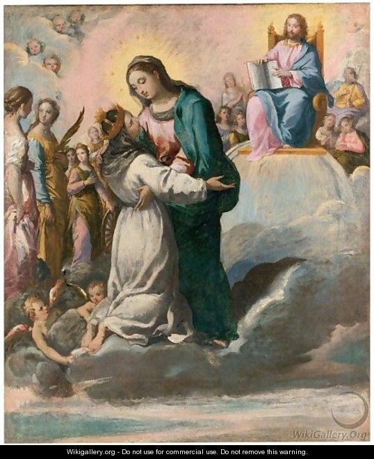 La Vergine Accoglie Santo Stefano D
