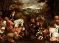Gli Israeliti Bevono L'Acqua Miracolosa - Jacopo Bassano (Jacopo da Ponte)