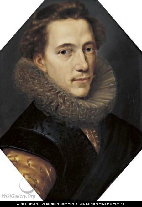 Portrait Of A Young Man - Paulus Moreelse