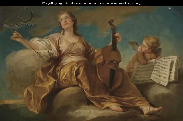 Allegory Of Music - Carle van Loo