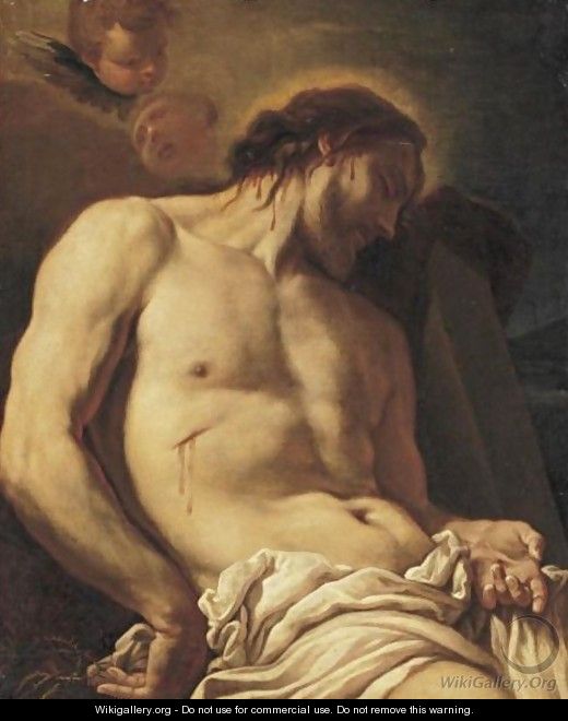 Christ Before The Tomb - Antonio Molinari