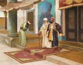 Leaving The Mosque - Rudolph Ernst