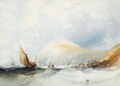 Fishing Boats In A Squall, Off Folkstone - Charles Bentley