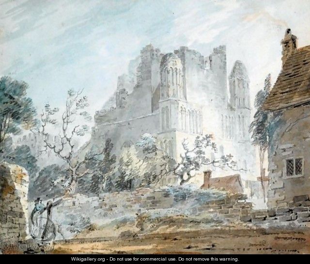 East Malling Abbey, Kent - Joseph Mallord William Turner