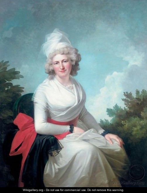 Portrait Of A Lady - Jean-Laurent Mosnier
