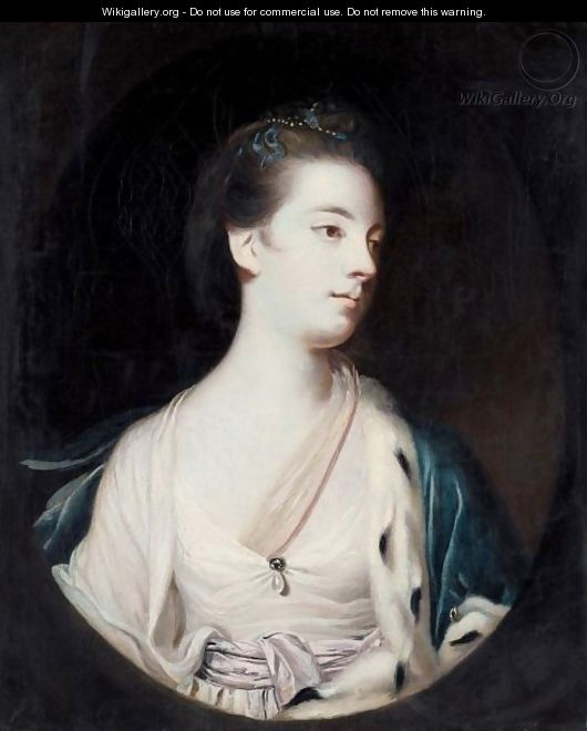 Portrait Of Margaret Scott, Later Lady Montgomery - Sir Joshua Reynolds