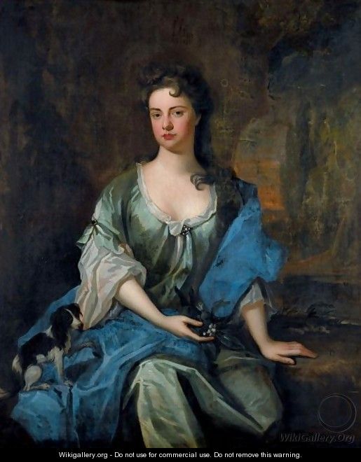 Portrait Of Joane, Wife Of Arthur Ayshford - Sir Godfrey Kneller
