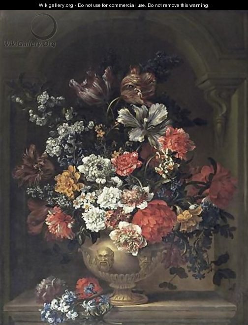 Still Life Of Flowers 5 - Jean-Baptiste Monnoyer