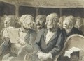 Les Spectateurs - Honoré Daumier