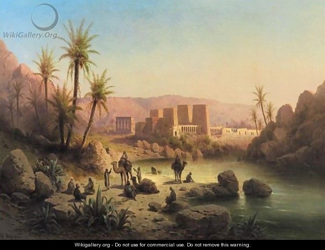 The Island Of Philae, Egypt - Albert Rieger