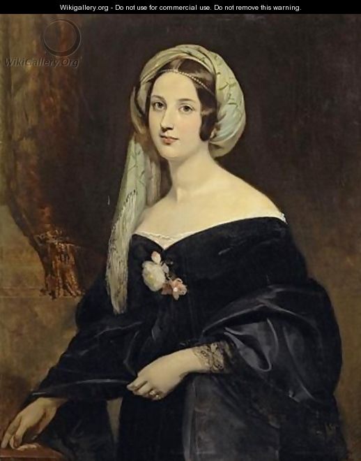 Portrait Of Eleanora-Mary Jenkinson, Wife Of Marechal Lanne