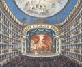 Interior Of San Carlo's Theatre In Naples - Ecole Italienne