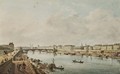 Vue De La Rive Gauche De La Seine Et Du Pont Royal Depuis Le Pont De La Concorde - Johann Heinrich Luttringshausen