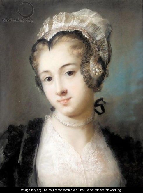 A Young Woman In Tyrolean Costume - Rosalba Carriera