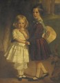 Portrait Of The Durham Sisters - (after) Sir Francis Grant