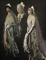 Portrait Studies Of The Lady Duveen Of Millbank, The Hon. Dorothy Duveen And Miss Shelagh Morrison-Bell - Sir John Lavery