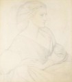 Portrait Of Annie Miller 2 - Dante Gabriel Rossetti