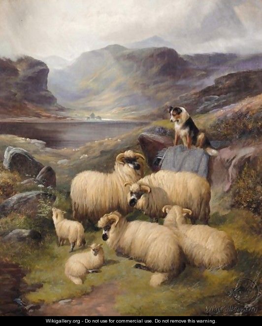 Guarding The Flock - John Barker